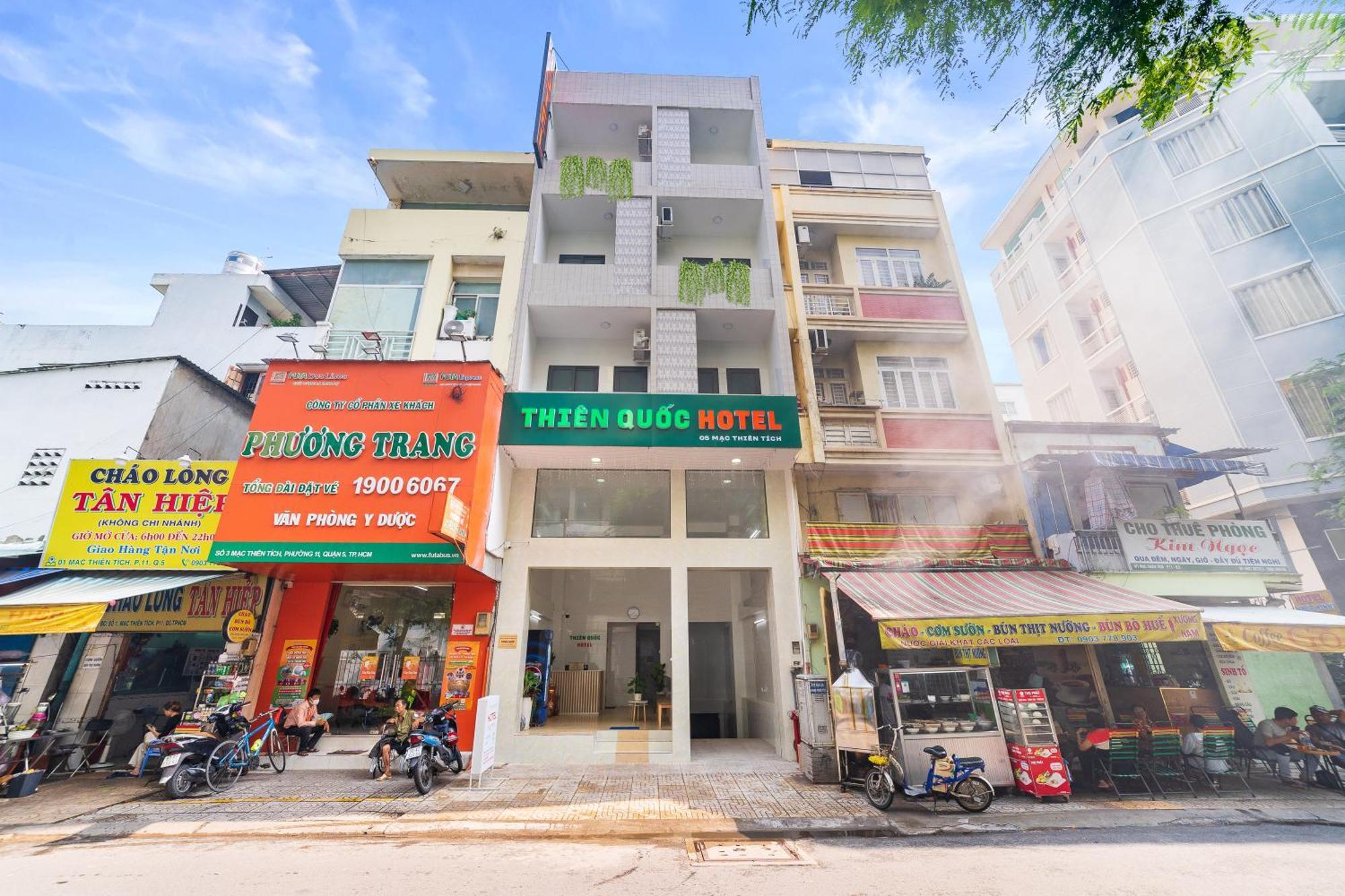 Thien Quoc Hotel Хошимин Екстериор снимка